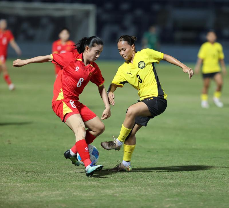 Ảnh SEA Games 33: Thái Thị Thảo lập hat-trick, tuyển Việt Nam trút cơn mưa bàn thắng vào lưới Malaysia- Ảnh 8.