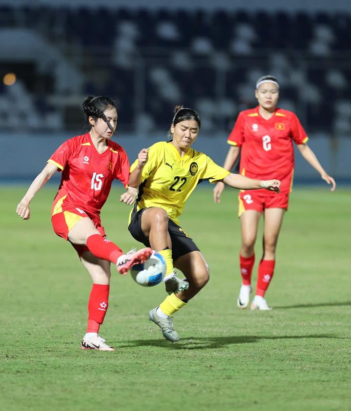 Ảnh SEA Games 33: Thái Thị Thảo lập hat-trick, tuyển Việt Nam trút cơn mưa bàn thắng vào lưới Malaysia- Ảnh 7.