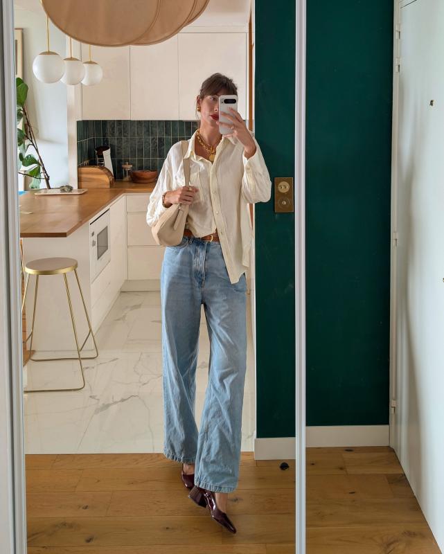 5 mẫu giày được phụ nữ Pháp mix cùng quần jeans: Sành điệu và sang tới độ hoàn hảo- Ảnh 8.