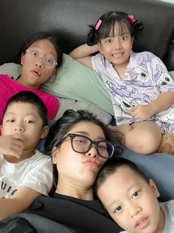 Con gái lớn của hotmom Helen Nguyễn 12 tuổi cao 1m65: Kết quả của hành trình mẹ giảm cân - con cao lớn nhờ ăn uống dinh dưỡng kết hợp tập thể thao- Ảnh 18.