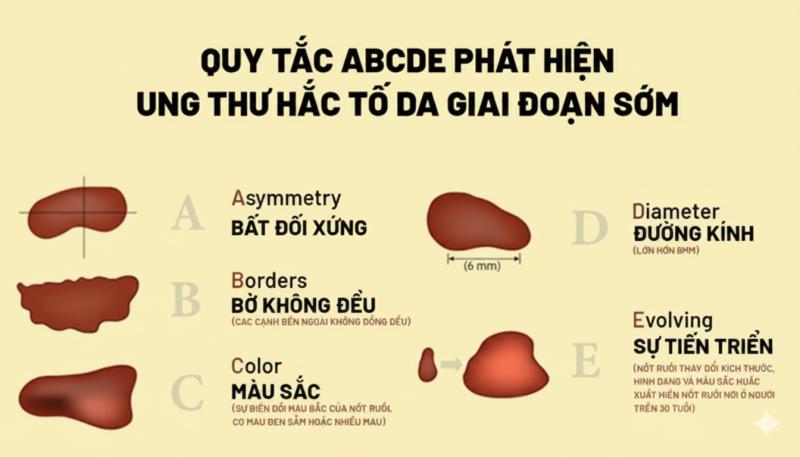 Ngỡ ngàng với clip mô tả dấu hiệu cảnh báo khối u ác tính, có thể xuất hiện trên da trước 10 năm mà nhiều người không nhận ra- Ảnh 1.