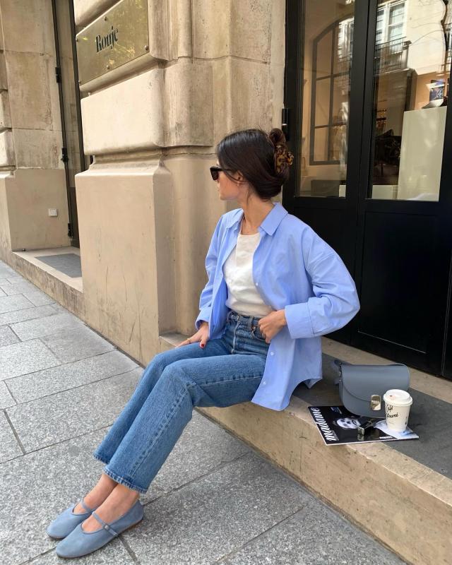 5 mẫu giày được phụ nữ Pháp mix cùng quần jeans: Sành điệu và sang tới độ hoàn hảo- Ảnh 5.