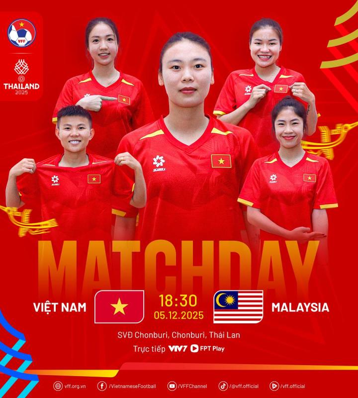 Đội tuyển Việt Nam thắng huỷ diệt 7-0 Malaysia tại SEA Games 33- Ảnh 12.