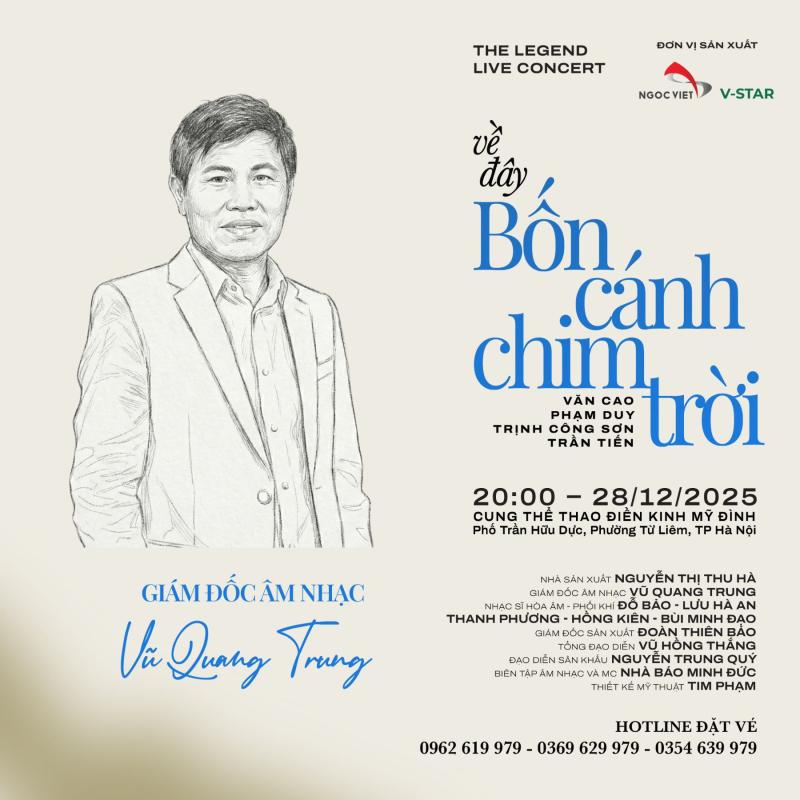 Giám đốc âm nhạc show Về Đây Bốn Cánh Chim Trời nói thẳng 3 lý do huỷ show đột ngột- Ảnh 1.