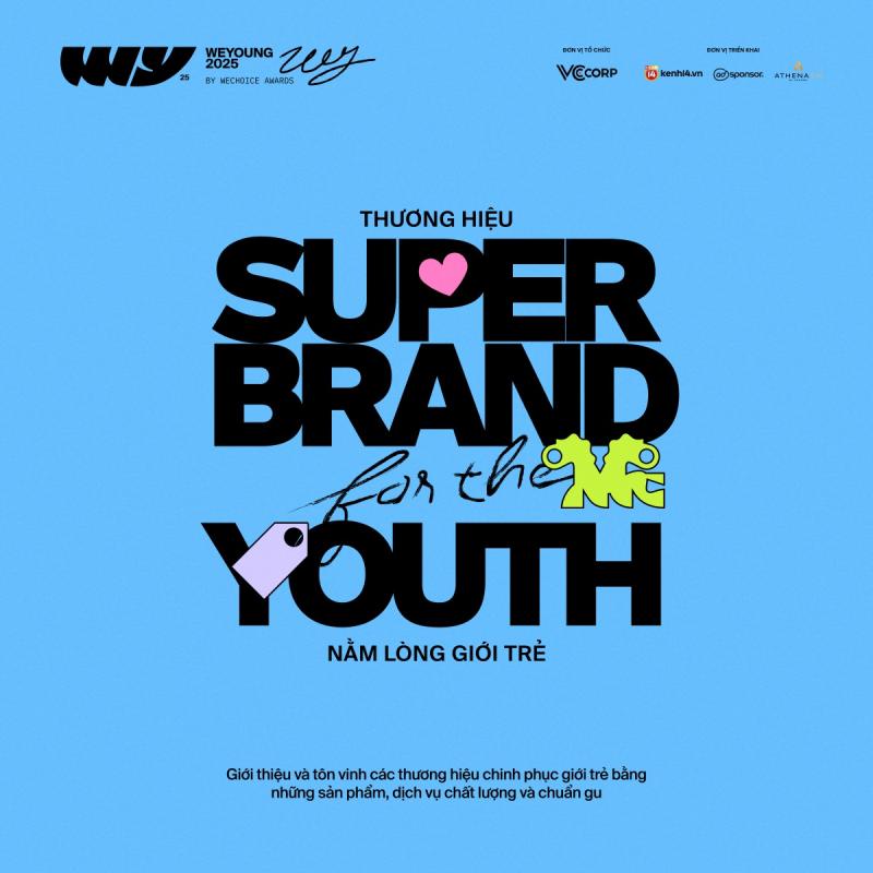 Super B&F Brand: 5 cái tên định hình phong cách giới trẻ tại WeYoung 2025- Ảnh 12.