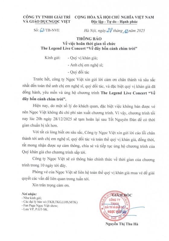 Chưa từng có tại Việt Nam: Khán giả đã đến nhưng không có nghệ sĩ, BTC báo hoãn giờ chót gây phẫn nộ- Ảnh 5.