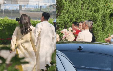 Tổ hợp áo dài hào môn: Hà Tăng, Linh Rin khác biệt nhà chồng; gia đình tỷ phú cài ẩn ý sau 1 chi tiết- Ảnh 5.