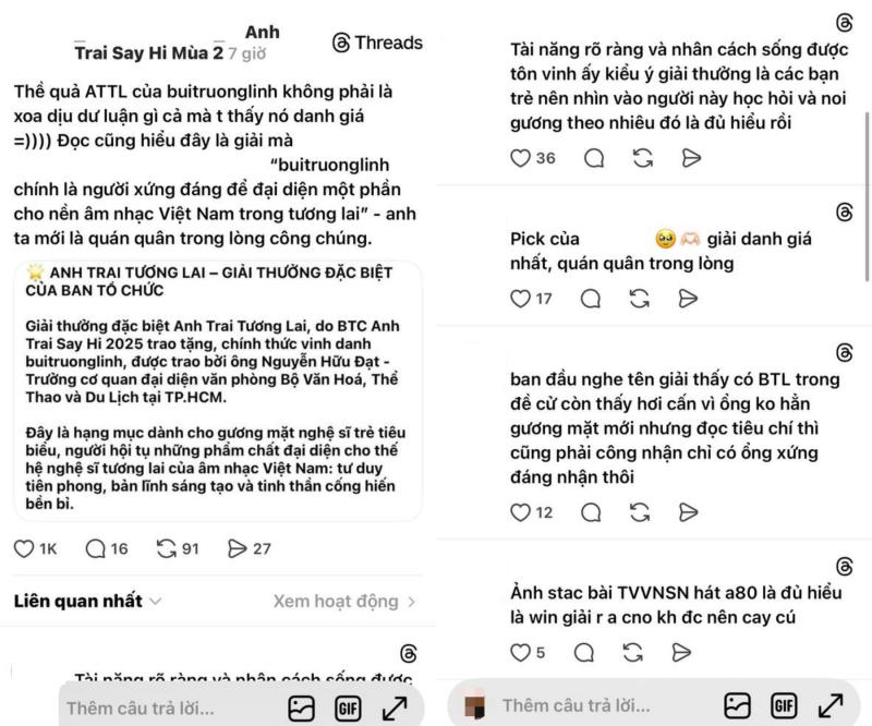 Giải Anh Trai Tương Lai của Say Hi: BTC trao để “an ủi” Á quân buitruonglinh đấy à?- Ảnh 7.
