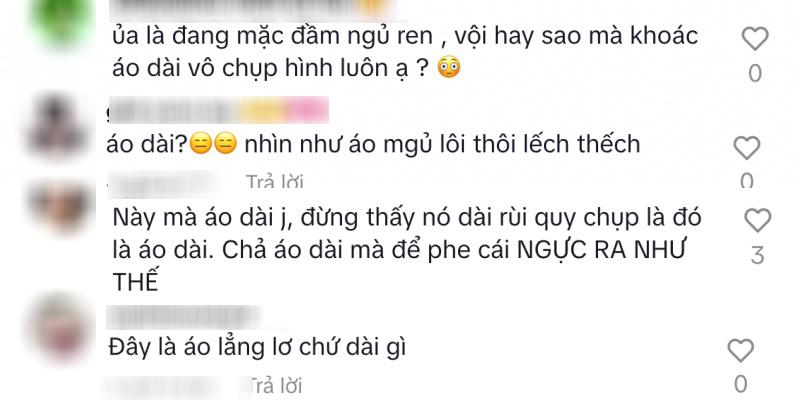 Lại thêm một mẫu áo dài Tết dấy lên 