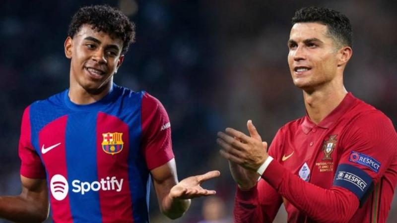 Lamine Yamal đáp trả khi bị so sánh với Ronaldo- Ảnh 1.