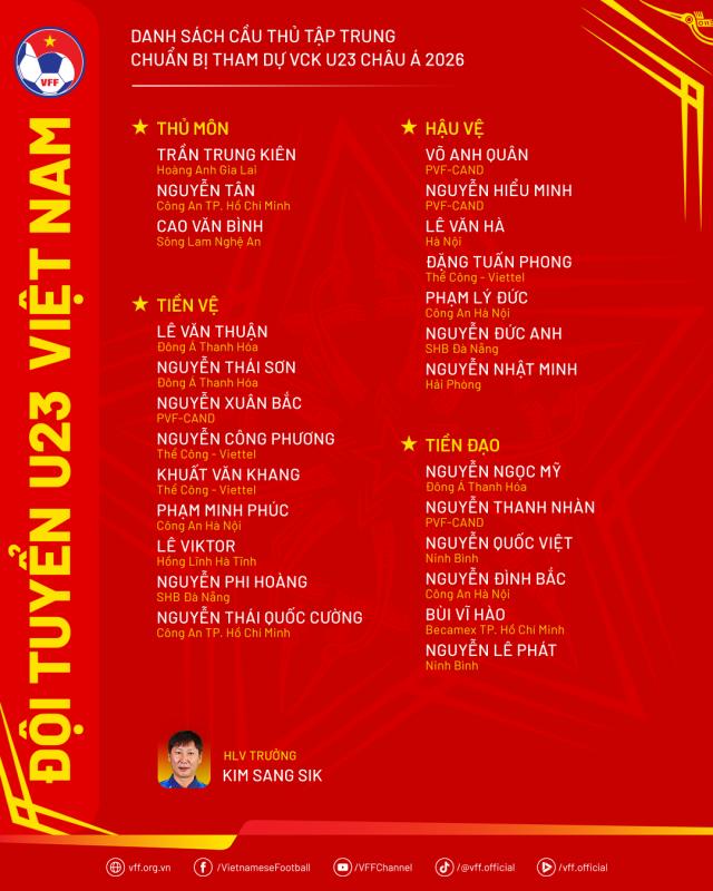 Vừa giành HCV SEA Games, U23 Việt Nam tức tốc hội quân tham dự U23 châu Á, dân tình háo hức 