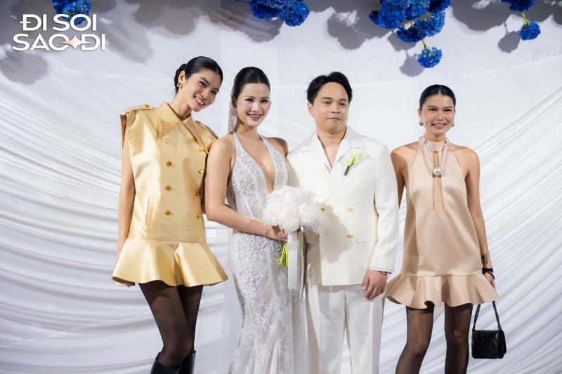 Dàn sao đổ bộ đám cưới Hương Ly: Khánh Vân - Ngọc Châu đọ sắc bén ngót, 1 cặp đôi đến 