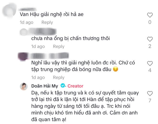 Đoàn Văn Hậu tái xuất, không ai hạnh phúc hơn Doãn Hải My, lần hiếm hoi tiểu thư 
