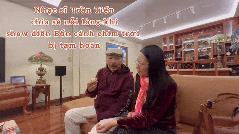 Nhạc sĩ Trần Tiến trăn trở về đêm nhạc bị huỷ: “Trời cứu tôi, cho show này tan tác”- Ảnh 2.