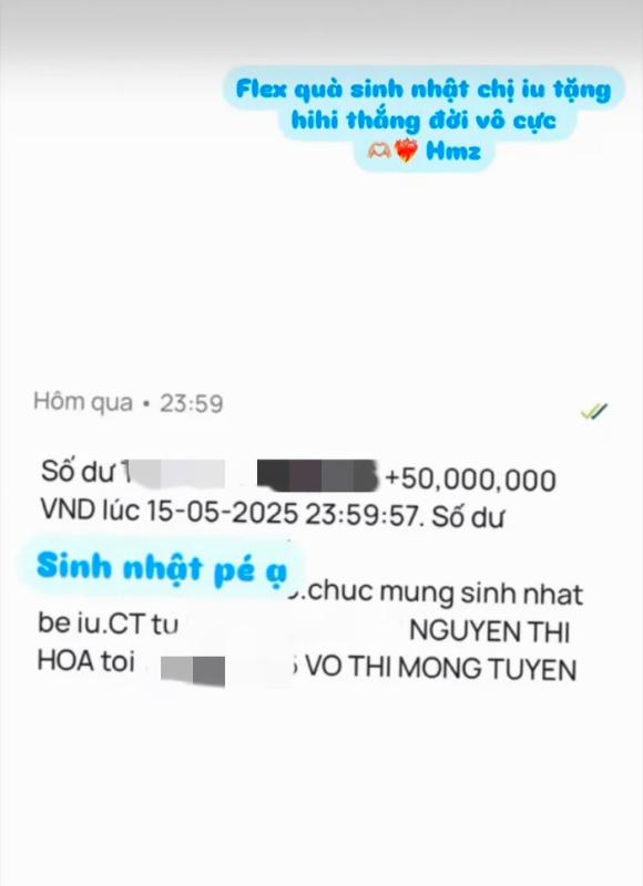 Trợ lý của 1 sao Vbiz nhận quà sinh nhật gần 100 triệu đồng, được đối xử đặc biệt vì lý do này- Ảnh 3.