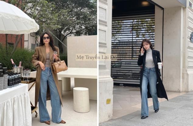 Mẹ tôi không chạy theo mốt mà trung thành với quần jeans ống đứng, mặc theo 5 cách này là đủ đẹp suốt 10 năm- Ảnh 1.