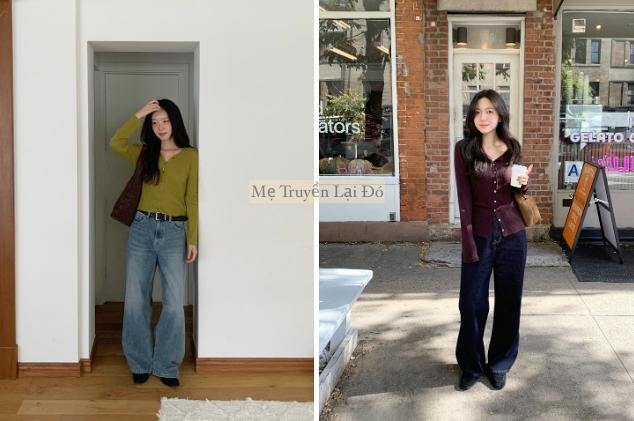 Mẹ tôi không chạy theo mốt mà trung thành với quần jeans ống đứng, mặc theo 5 cách này là đủ đẹp suốt 10 năm- Ảnh 3.
