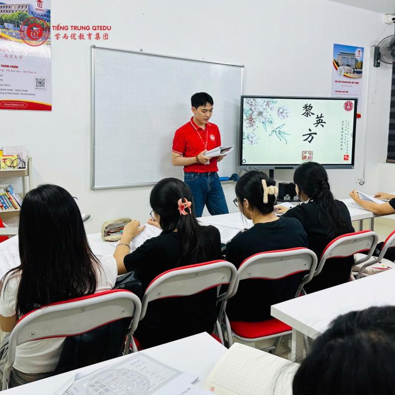 Trung tâm tiếng Trung QTEDU Thái Bình: Review từ A-Z xem có đúng kiểu “học là lên trình” không?- Ảnh 2.