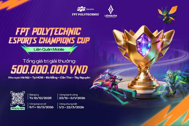 Đấu trường Esports của học sinh THPT toàn quốc sắp khởi tranh, đơn vị đứng sau đầy bất ngờ- Ảnh 1.