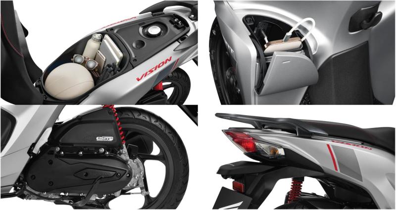 Honda Việt Nam giới thiệu phiên bản mới mẫu xe Vision 2026- Ảnh 4.