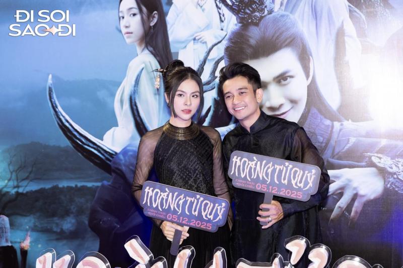 Thảm đỏ HOT nhất hôm nay: Lan Ngọc - ISAAC đẹp phát sáng, 1 cặp sao Việt hôn nhau trước hàng trăm người- Ảnh 9.