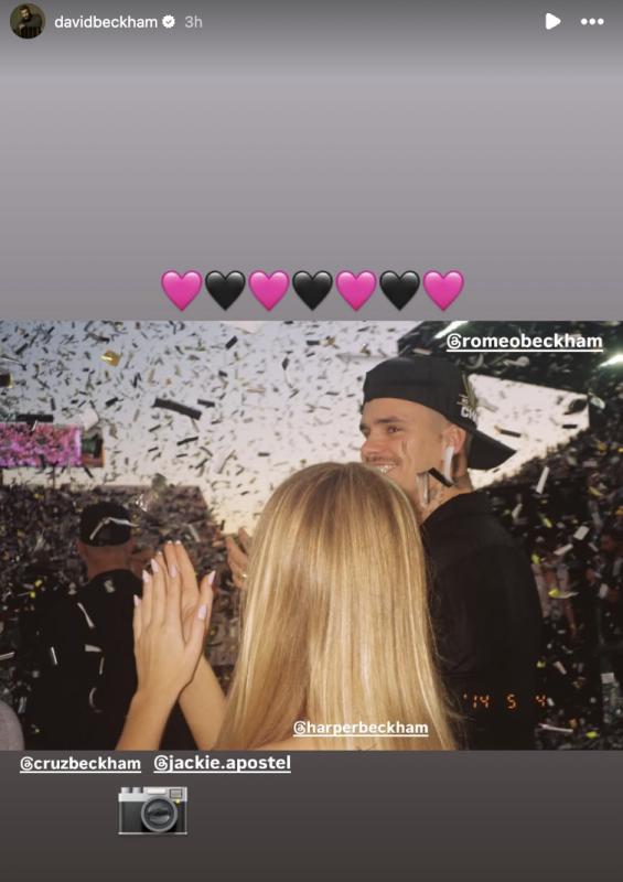 Khoảnh khắc viral: David Beckham cười tít mắt, ôm trọn con gái Harper, chiều cao của tiểu thư út khiến netizen ngỡ ngàng- Ảnh 4.