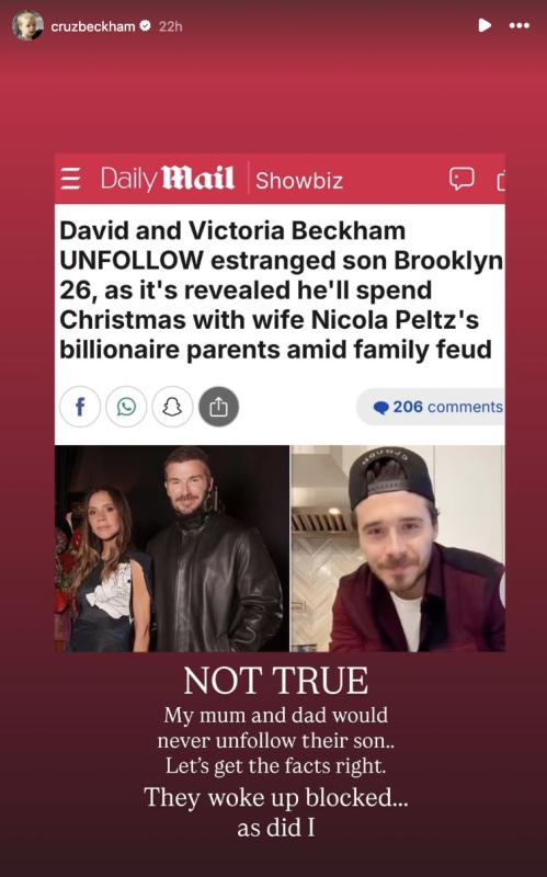 Cạn lời: Vợ chồng Beckham thức dậy và phát hiện mình bị con cả bất hiếu... block thẳng tay!- Ảnh 3.
