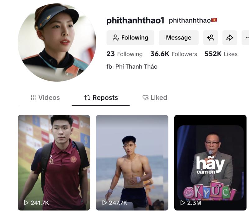Phí Thanh Thảo cho 