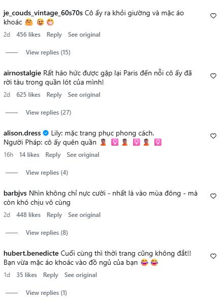 Lily Collins giúp Rosé không còn đơn độc, hóa ra dân châu Âu cũng ngứa mắt với trend đồ ngủ- Ảnh 6.