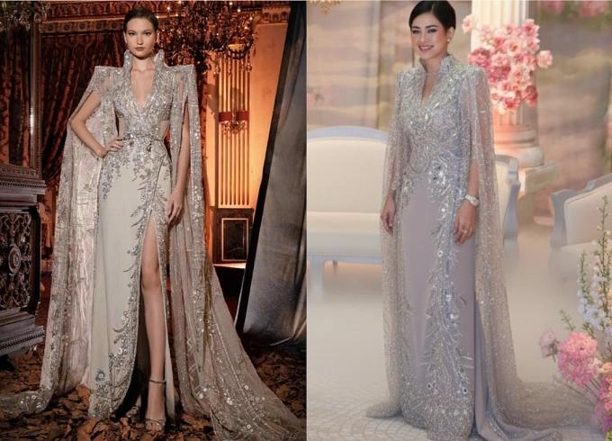 Đám cưới Tiên Nguyễn thành “thảm đỏ” thu nhỏ: Mẹ đẻ diện váy 600 triệu, mẹ chồng chọn thiết kế "made in Vietnam" tinh xảo- Ảnh 1.