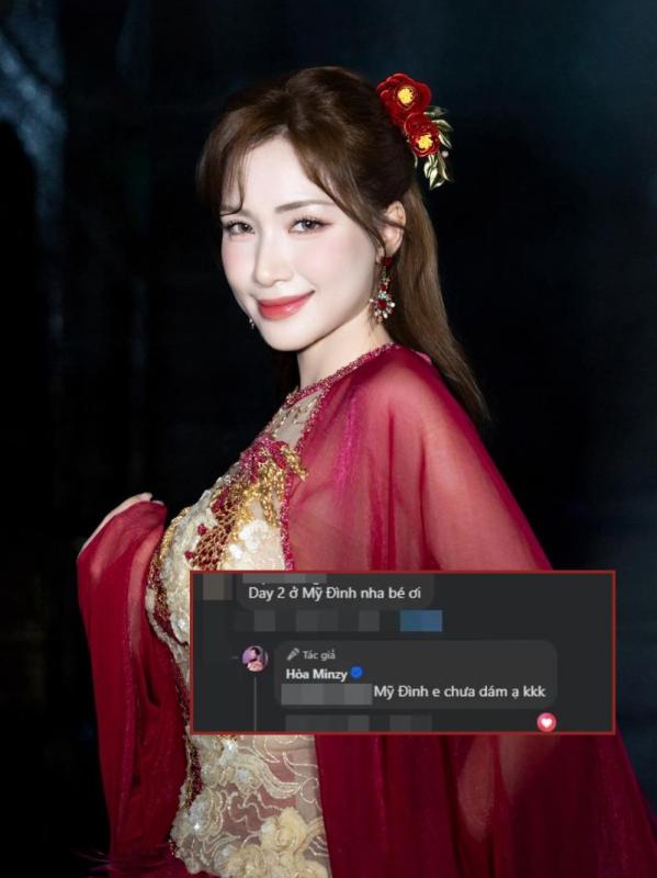 Hoà Minzy nói gì về việc làm show ở Mỹ Đình?- Ảnh 2.