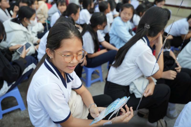Hơn 8.000 nữ sinh được trang bị kỹ năng sức khỏe sinh sản, phòng chống xâm hại- Ảnh 12.