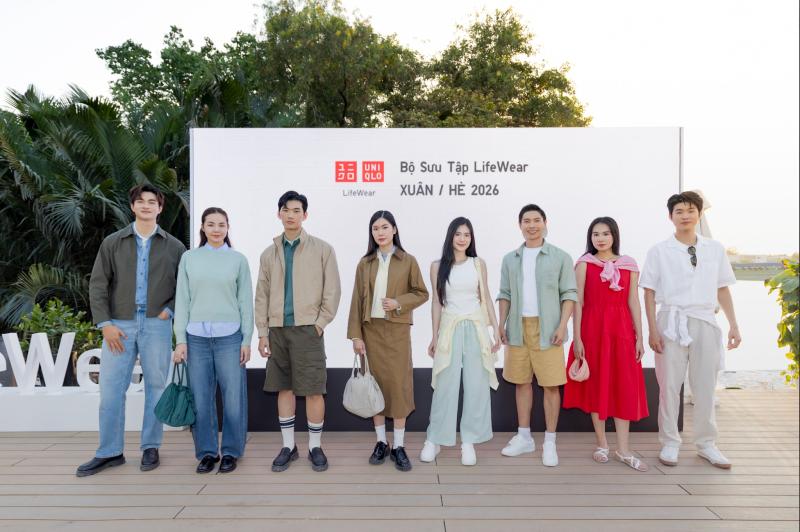 UNIQLO giới thiệu xu hướng trang phục thoải mái, mới mẻ mùa xuân hè 2026- Ảnh 1.