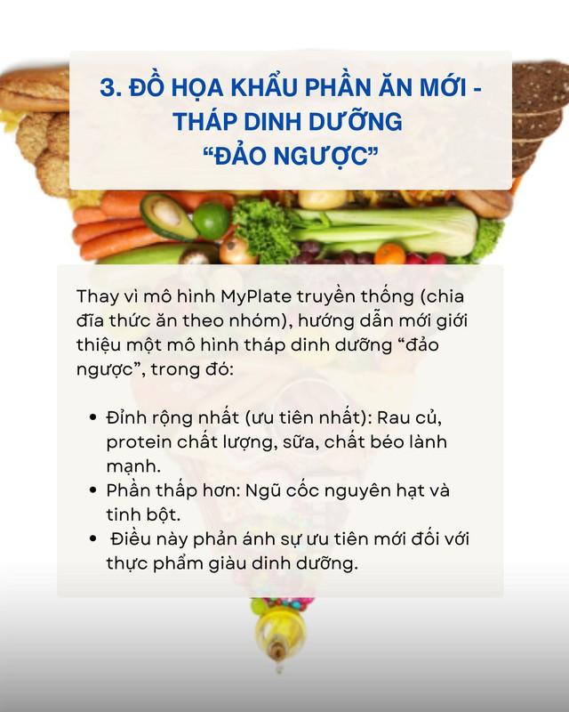 7 thay đổi lớn trong hướng dẫn chế độ ăn uống mới của Hoa Kỳ: Không quá xa lạ với người Việt, nhiều người thích ngay từ điều đầu tiên- Ảnh 4.
