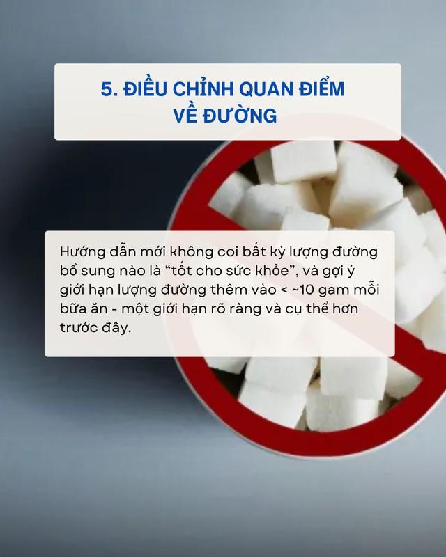 7 thay đổi lớn trong hướng dẫn chế độ ăn uống mới của Hoa Kỳ: Không quá xa lạ với người Việt, nhiều người thích ngay từ điều đầu tiên- Ảnh 6.