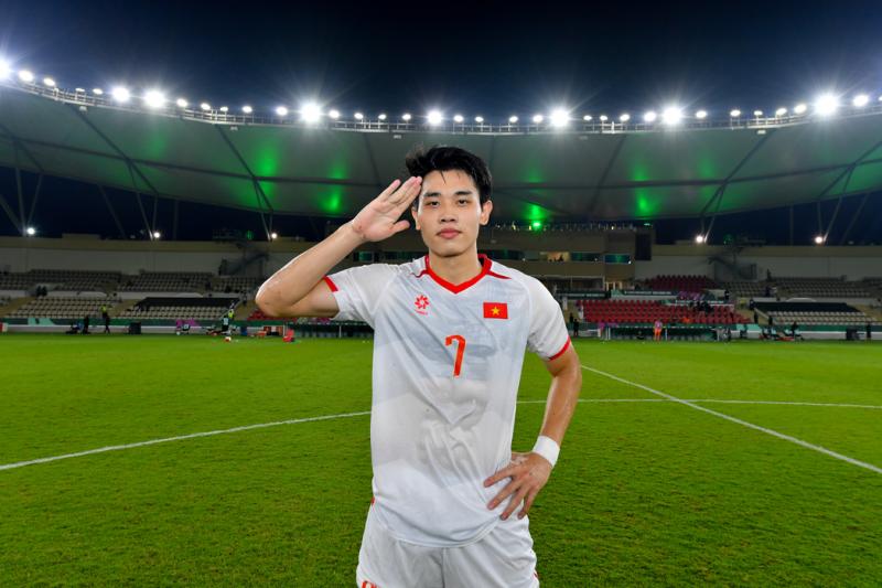 Đình Bắc được AFC vinh danh là ngôi sao tiêu biểu tại U23 Châu Á 2026- Ảnh 1.