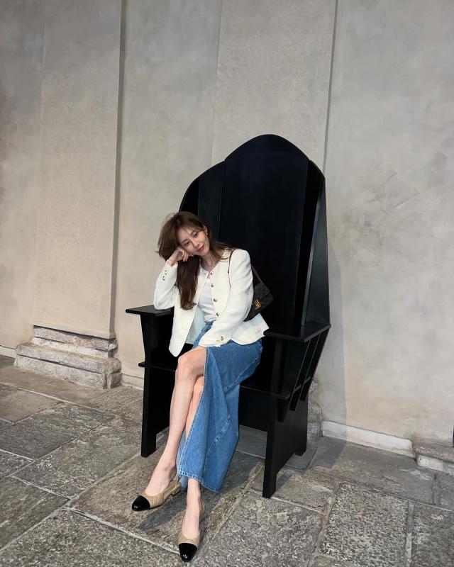 Style của gái ngoan nức tiếng Kbiz: U40 trẻ trung bất bại nhờ 5 công thức diện đồ- Ảnh 7.