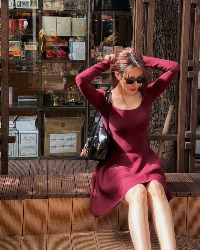 Nữ diễn viên Việt có style mùa đông đẹp mê mẩn, dù phối đồ rất đơn giản- Ảnh 10.