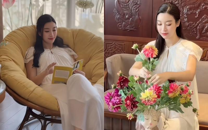 Hoa hậu Đỗ Mỹ Linh lộ diện giữa tin đồn mang bầu: Nhan sắc đời thường gây chú ý, vóc dáng ra sao?- Ảnh 2.