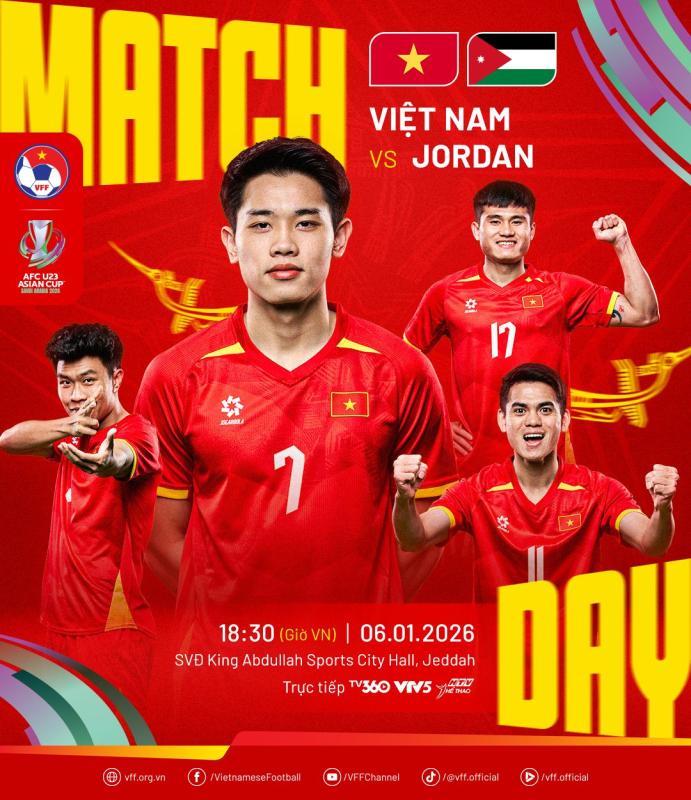 U23 Việt Nam thắng thuyết phục U23 Jordan: Nhà vô địch Đông Nam Á thị uy sức mạnh!- Ảnh 9.