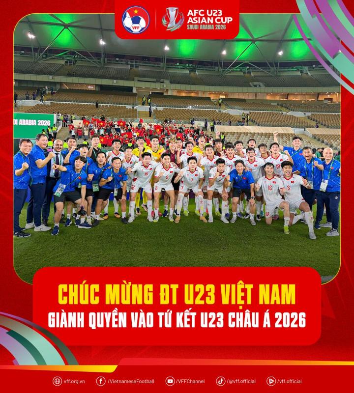 Lần đầu tiên trong lịch sử: U23 Việt Nam toàn thắng 3 trận, loại luôn đội chủ nhà, tạo kỉ lục vô tiền khoáng hậu- Ảnh 1.