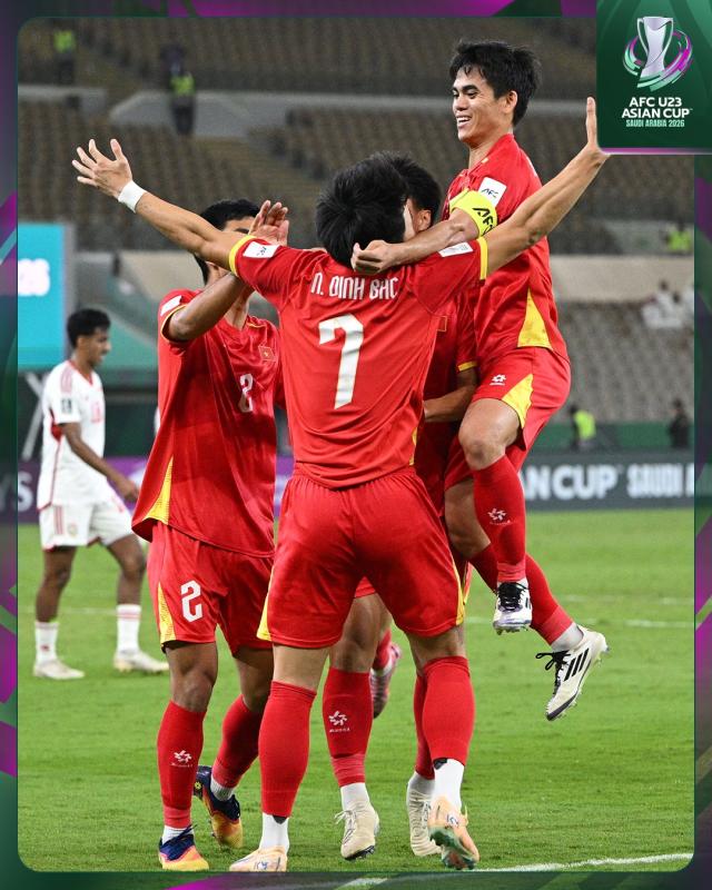 U23 Việt Nam thay đổi lịch sử trước UAE ở U23 châu Á: Lần đầu tiên chiến thắng sau nhiều năm 