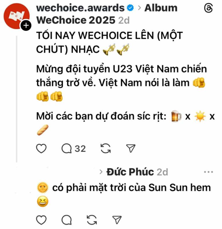 Hé lộ tracklist album WeChoice Awards 2025: Loạt tổ hợp đỉnh cao, dân mạng thay nhau “manifest”- Ảnh 10.
