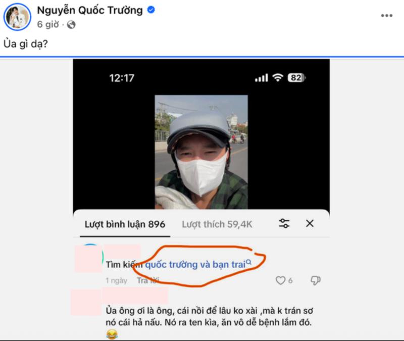 "Bạn trai Quốc Trường" lọt top tìm kiếm- Ảnh 1.