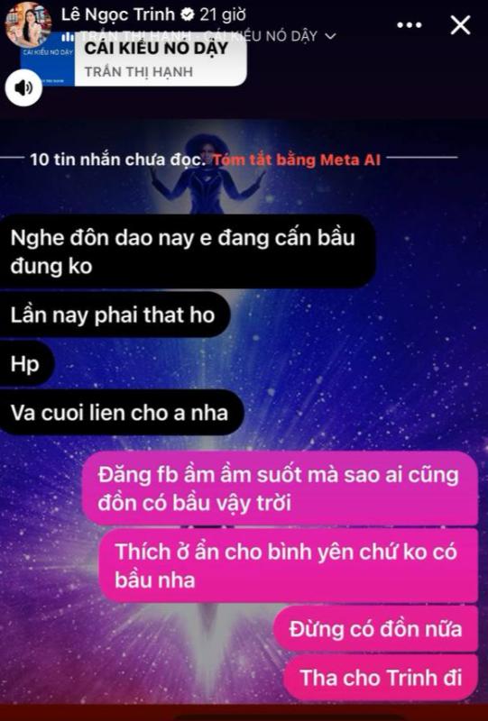 Ngọc Trinh lên tiếng tin ở ẩn vì có bầu- Ảnh 1.