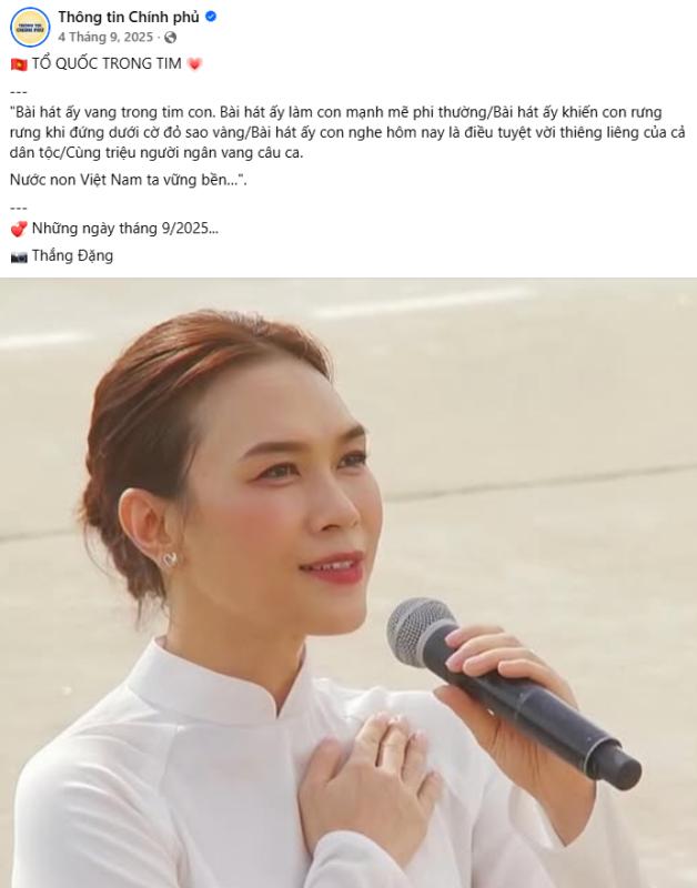 Nữ ca sĩ hát 4 bài giá 1,2 tỷ đồng: Visual mãi đẹp nhờ “uống nước nhớ nguồn”, một khoảnh khắc viral cả trang Thông tin Chính phủ- Ảnh 5.