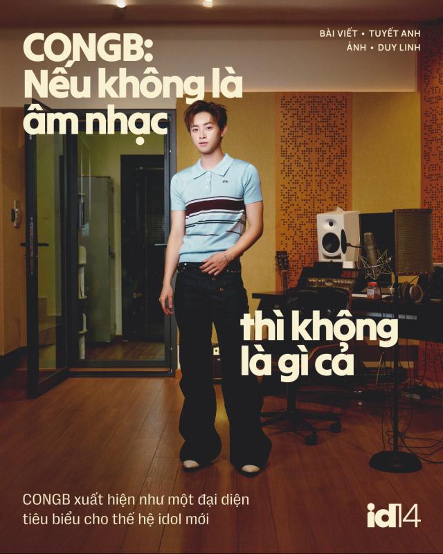 CONGB: "Trong mọi hành động hay giao tiếp với công chúng, tôi luôn đặt fan lên hàng đầu"- Ảnh 1.