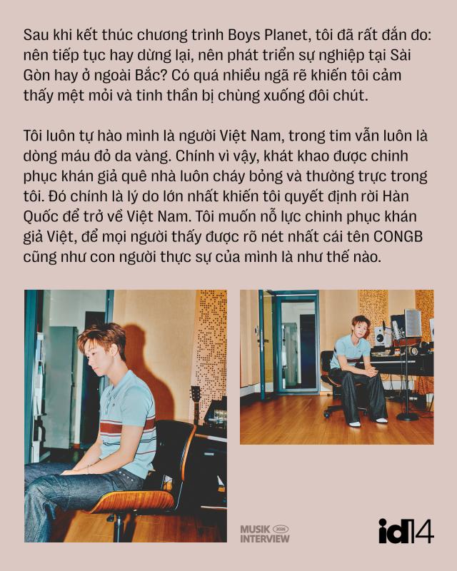 CONGB: "Trong mọi hành động hay giao tiếp với công chúng, tôi luôn đặt fan lên hàng đầu"- Ảnh 14.