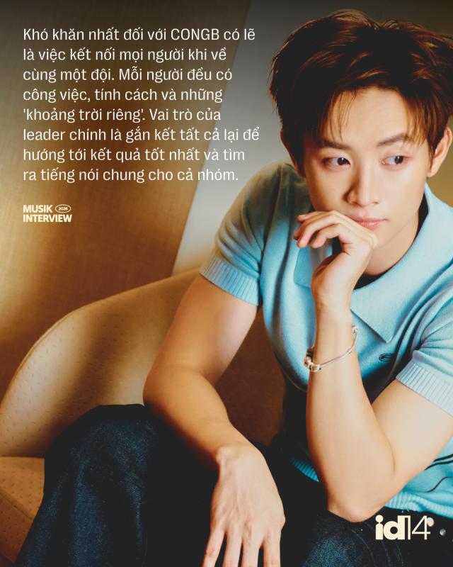 CONGB: "Trong mọi hành động hay giao tiếp với công chúng, tôi luôn đặt fan lên hàng đầu"- Ảnh 5.
