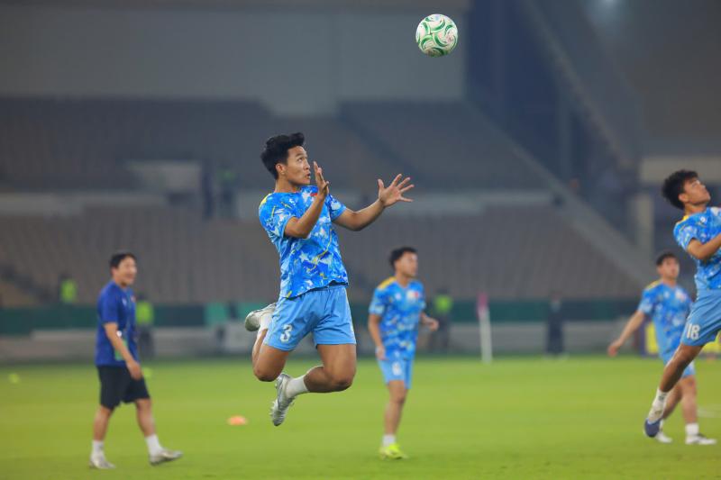 U23 Việt Nam lập kỷ lục với 3 trận toàn thắng, giành vé vào tứ kết U23 châu Á- Ảnh 5.